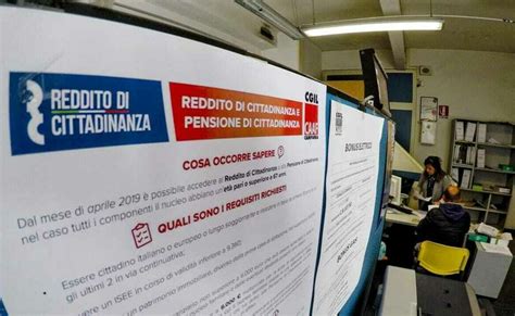 Reddito di Cittadinanza: sospensione della  